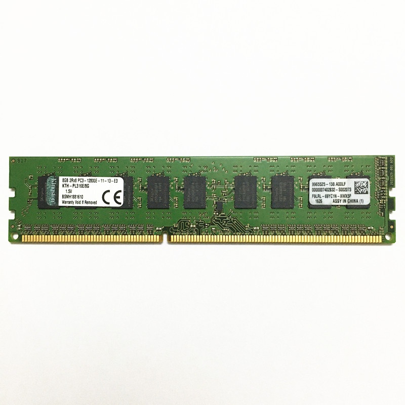 킹스턴 ECC 메모리 RAM 8GB DDR3 DDR3L - Ecc Ram Server 리뷰 및 가격