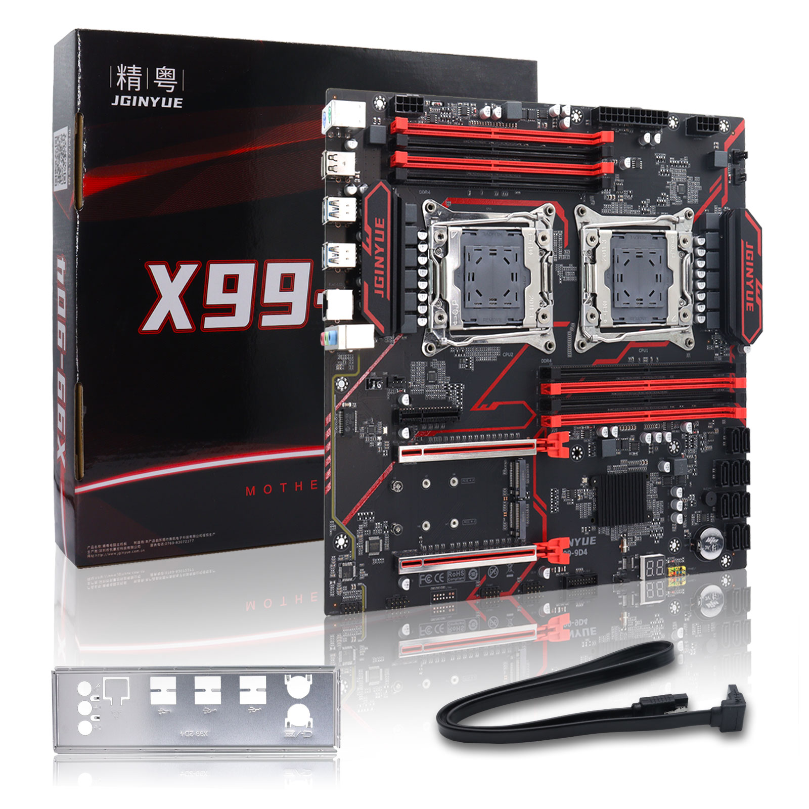 JGINYUE X99‑9D4 듀얼 LGA2011‑3 서 - Ecc Ram Server 리뷰 및 가격