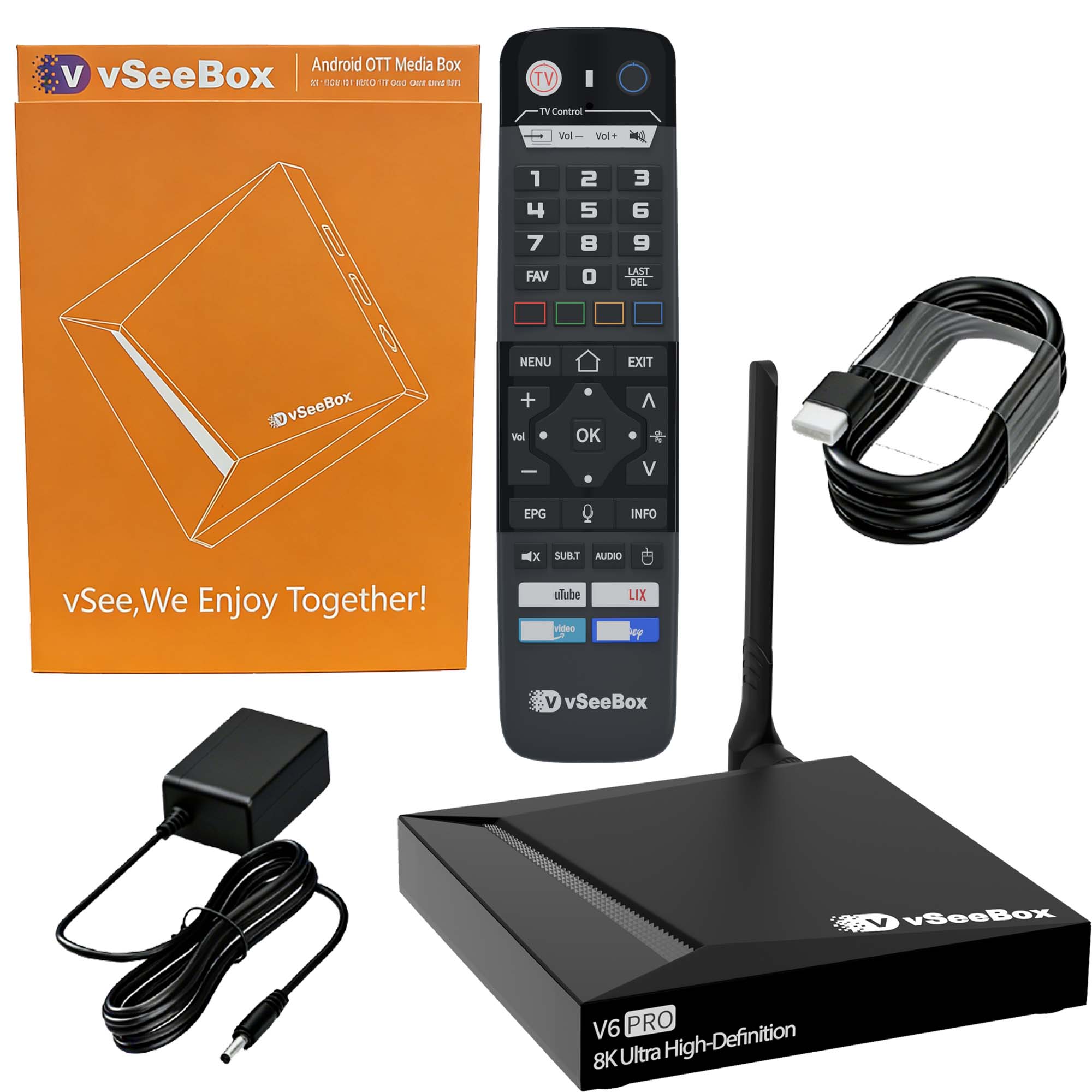 VSeeBox V6 Pro 2026 최신형, 4GB 램 - Ddr3 8Gb 리뷰 및 가격