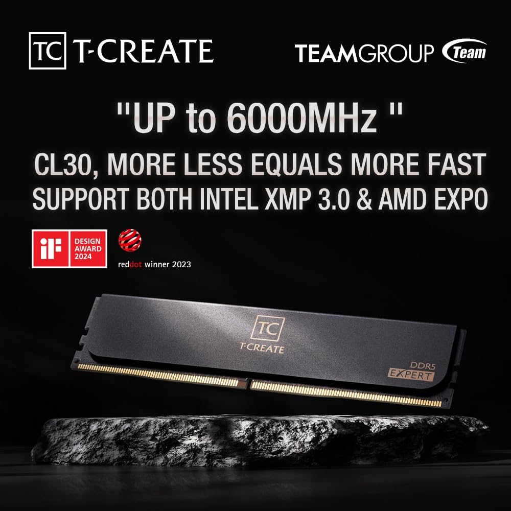 TEAMGROUP T-Create Expert CL30 - Ram Memory Module 리뷰 및 가격