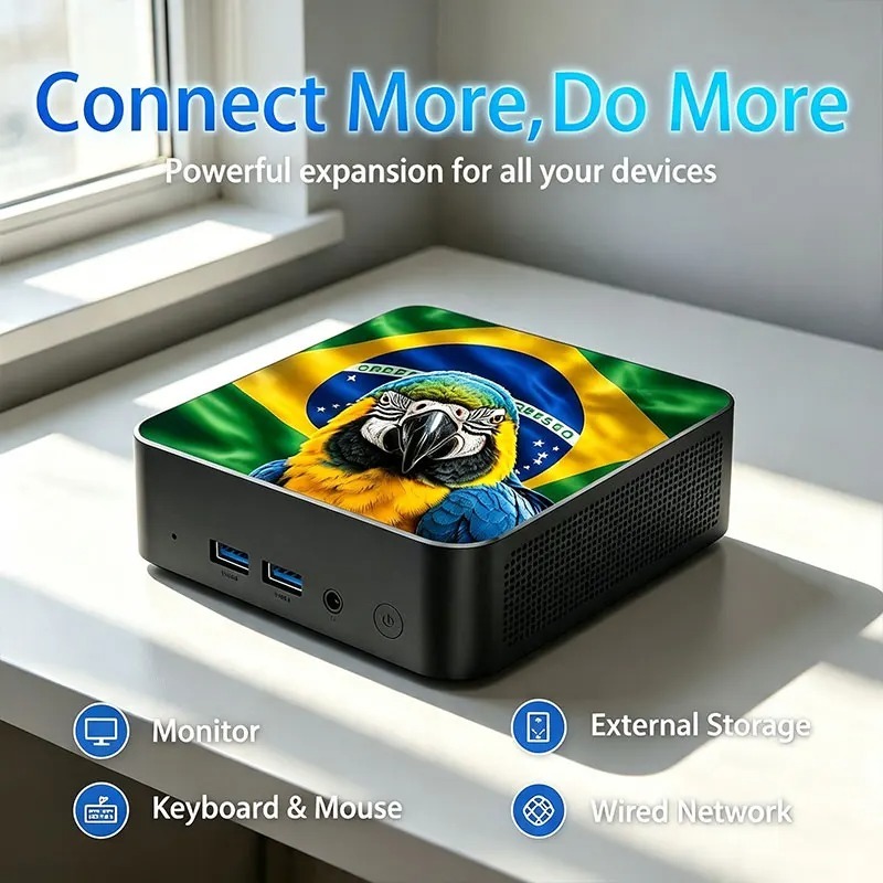 새로운 고성능 미니 PC 코어 N150 16GB 램 2 - Ddr3 Ram 리뷰 및 가격